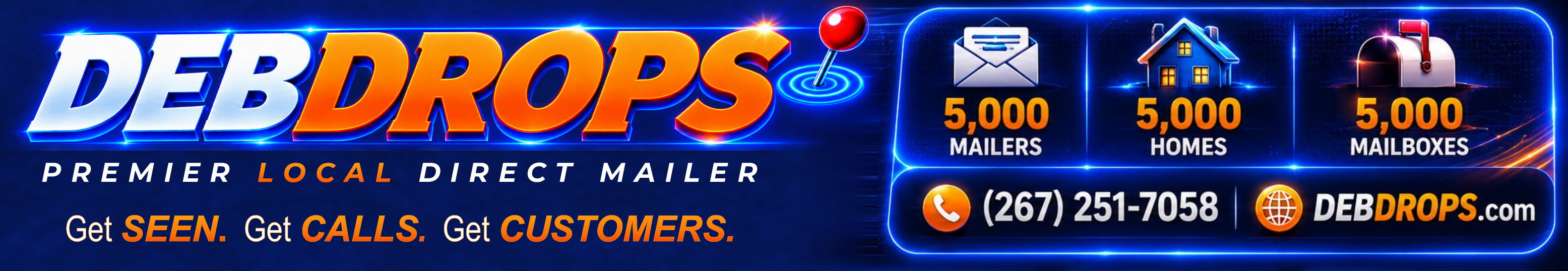 DEBDROPS - Premier Local Direct Mailer
