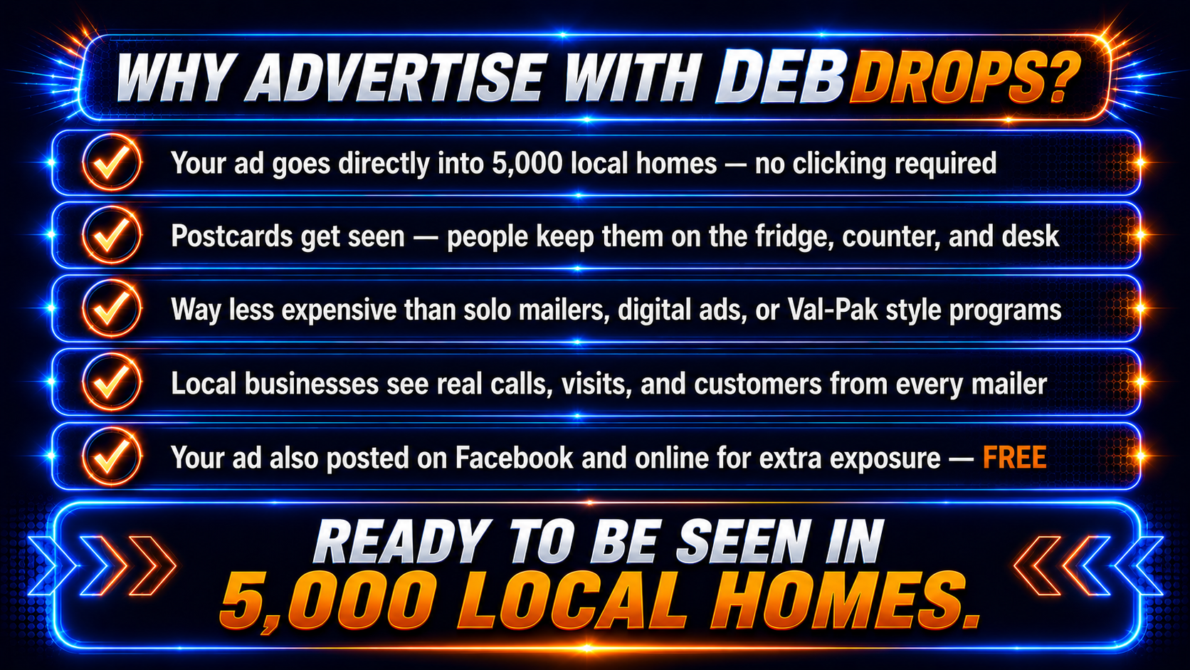 Why Advertise with DEBDROPS